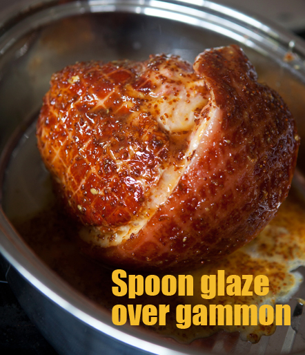 roast-gammon-spoon-glaze