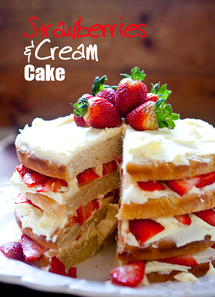 Strawberries-and-Cream-Layer-Cake