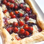 Easy Roast Vegetable Tart with Puff Pastry