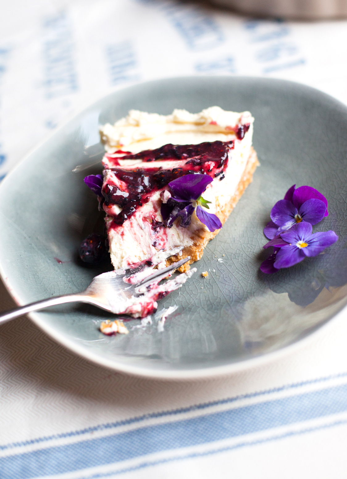 Easy Blueberry Cheesecake Recipe No Bake