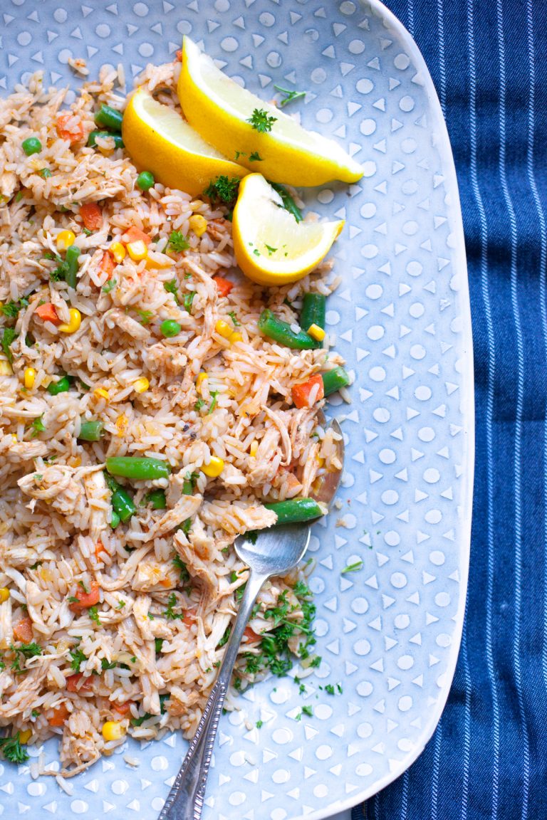 Easy Dinner Ideas Spicy Rice and Chicken Strips Just Easy Recipes