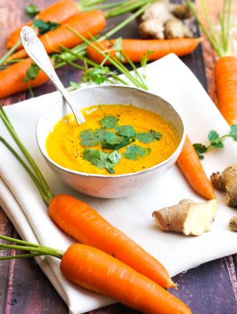 Roasted Carrot and Ginger Soup Recipe
