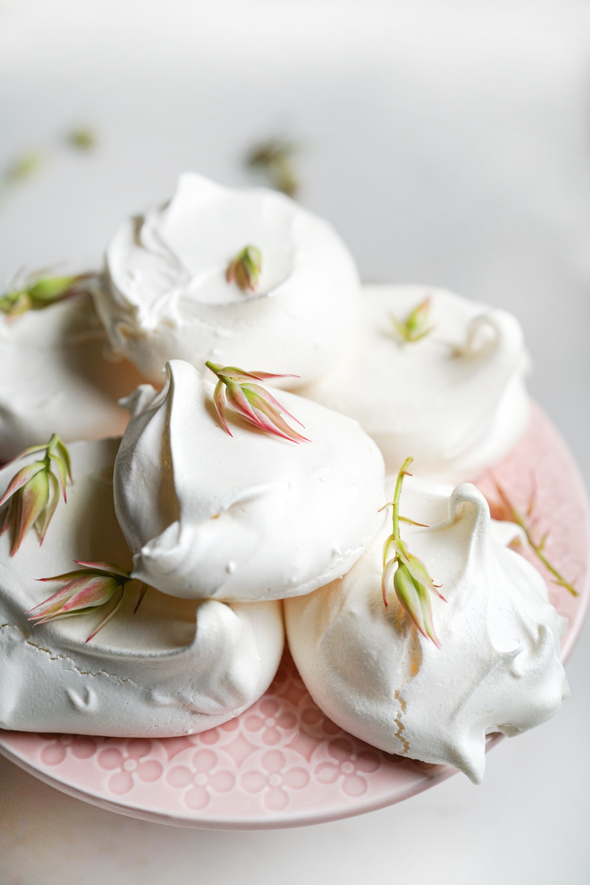rustic meringues made with easy recipe for perfect meringues