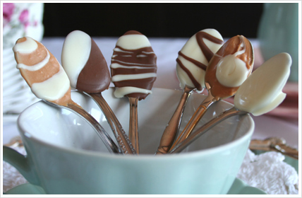 chocolate-spoons