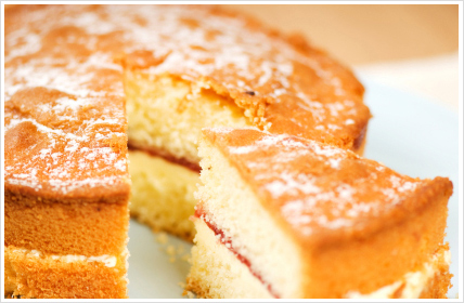 Eggless Vanilla Sponge Cake Recipe with Step by Step Photos