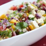 Lentil and feta salad recipe
