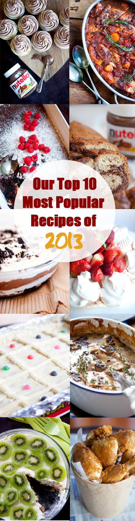 Top 10 Recipes 2013 Pinterest