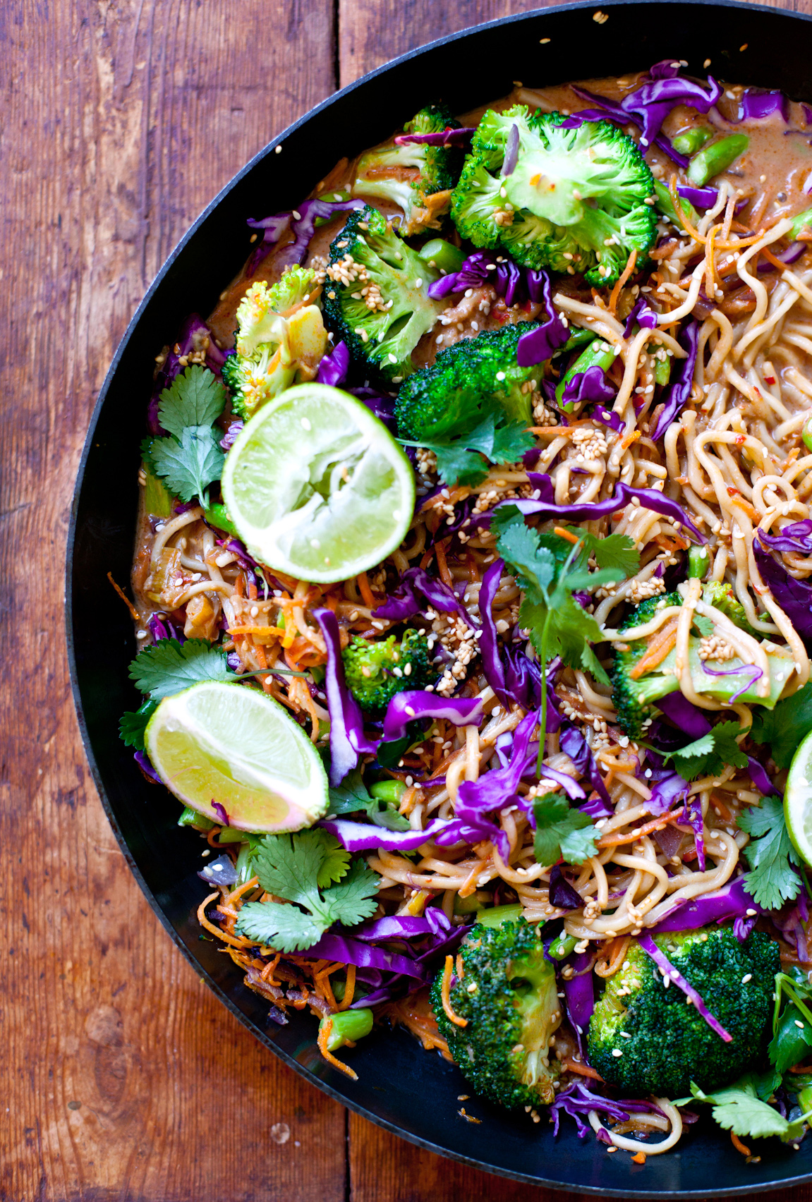 Easy Dinner Spicy Thai Veg Noodles Just Easy Recipes