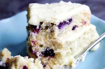 best blueberry and lemon cake ever