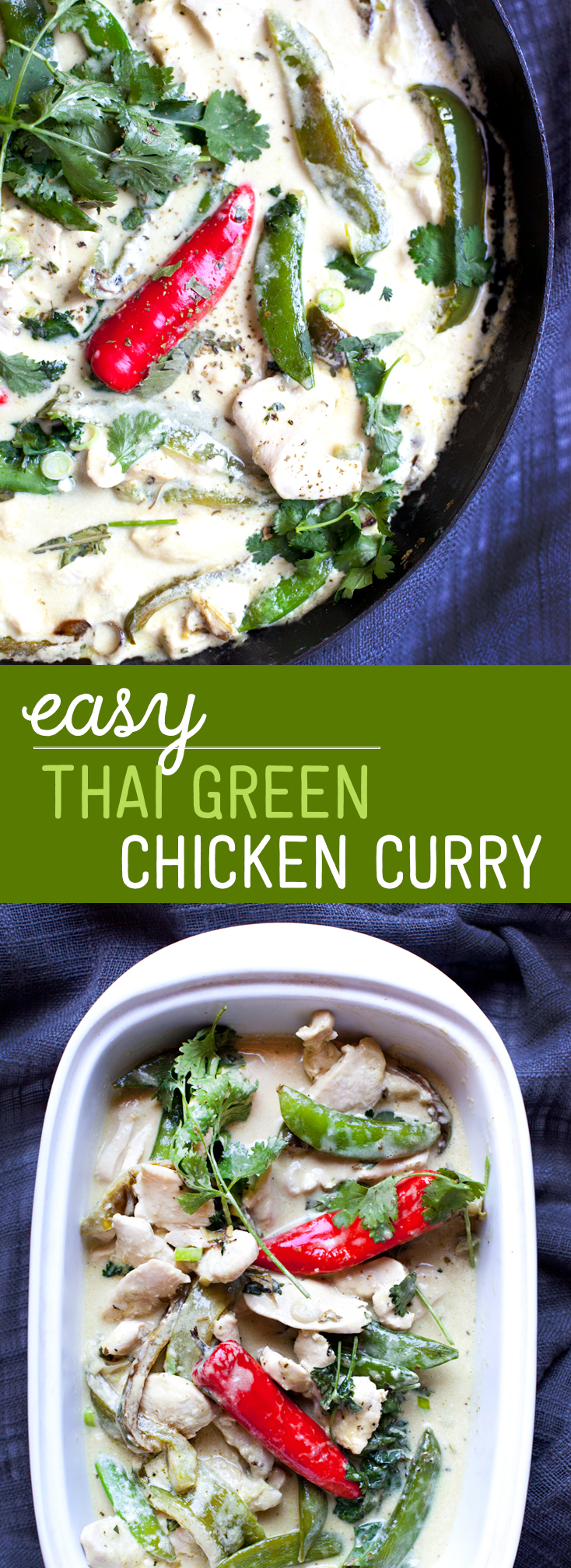 Easy Thai Green Chicken Curry - Make it in 20 Minutes