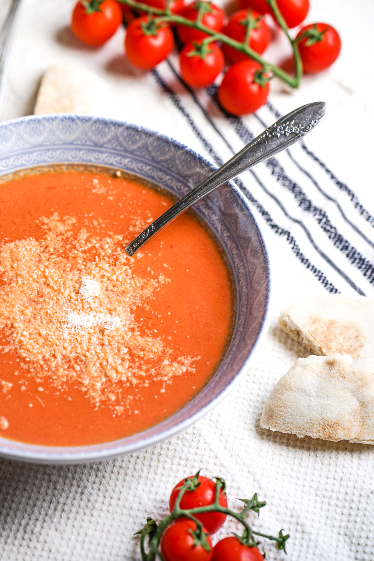 Easy Tomato and Parmesan Soup