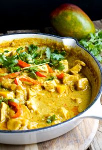 Mango Chicken Curry Recipe Chicken Dinners Easy Recipes
