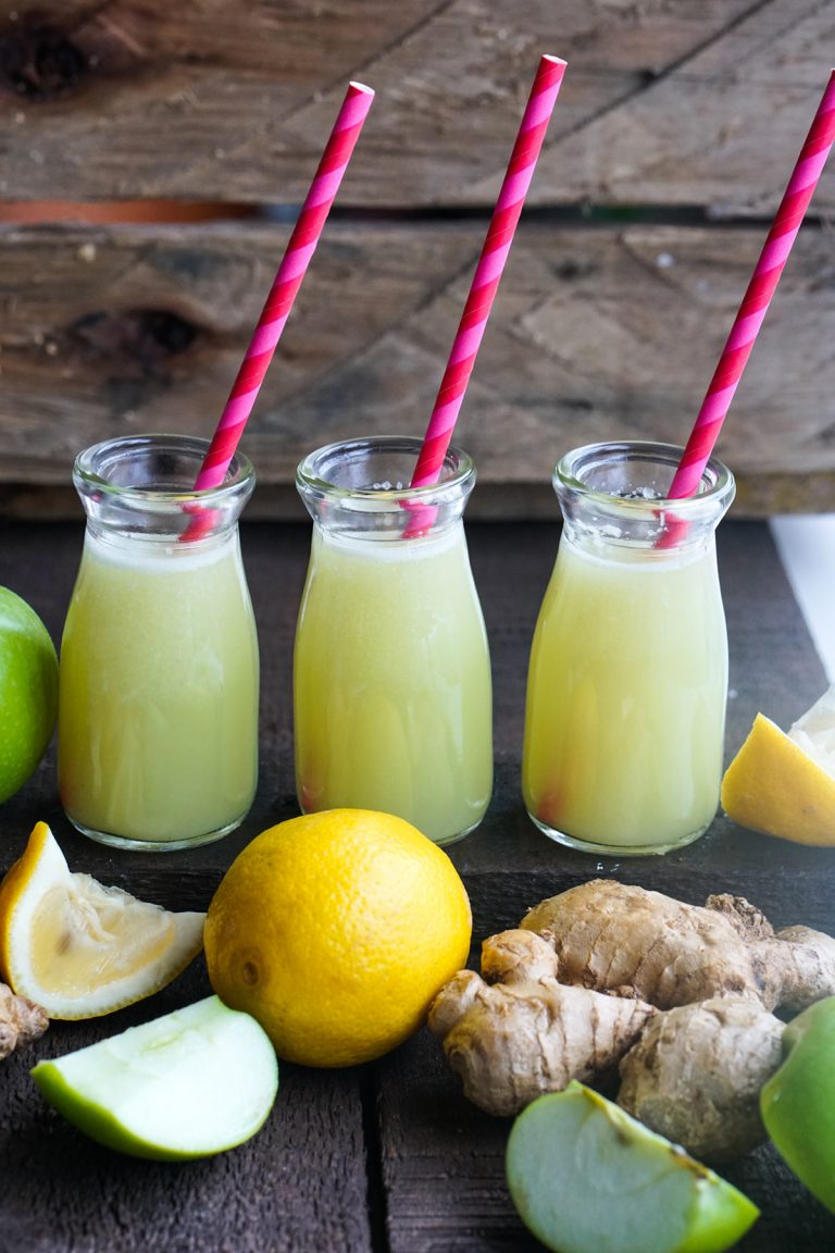 Keep Colds Away 4 Ingredient Ginger Shots Recipe Just Easy Recipes
