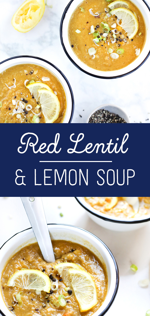 Lemon Lentil Soup Recipe