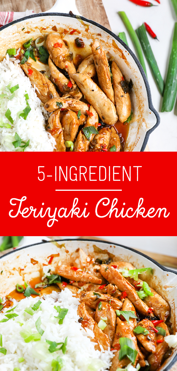 Teriyaki Chicken in 20 Minutes and 5 Ingredients