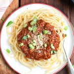 Delicious Vegan Spaghetti Bolognaise recipe